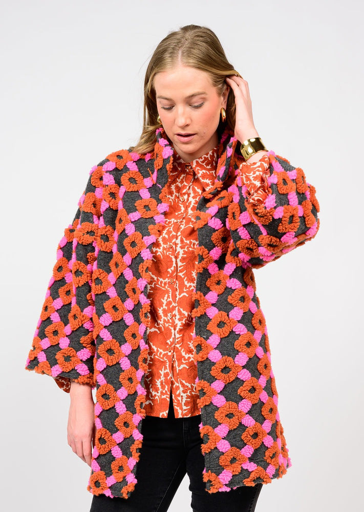 PUFF PATTERN JACKET 130238