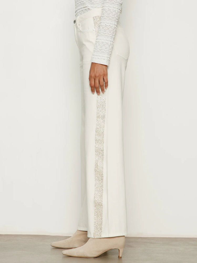 CADENCE SHIMMER STRIPE PANT