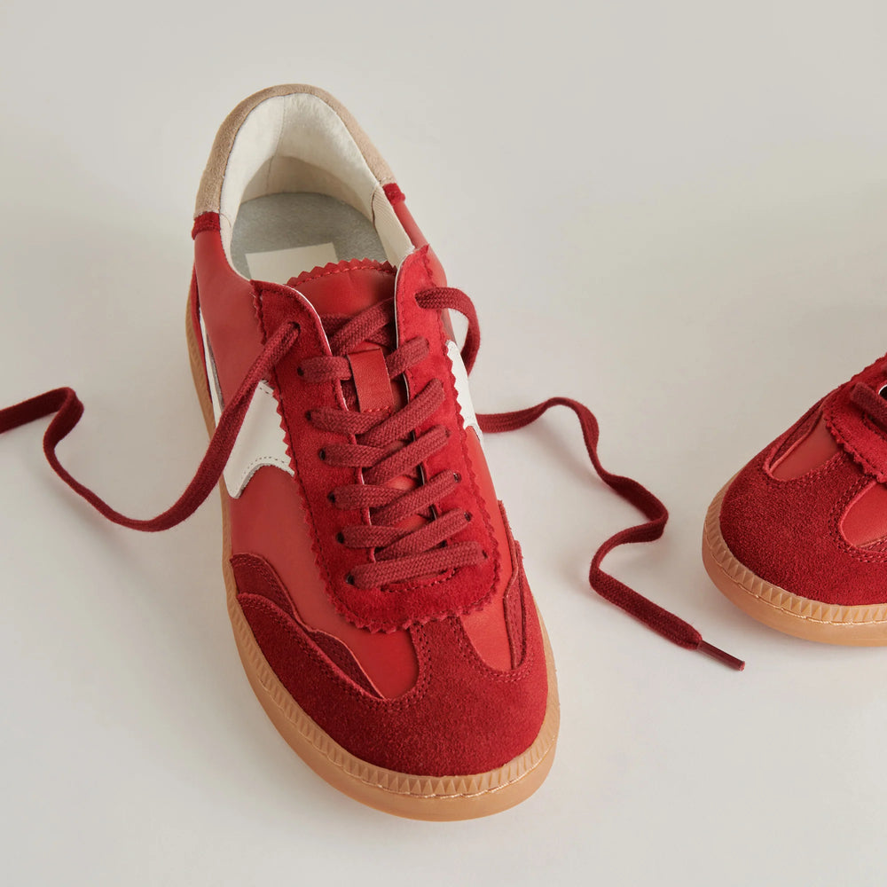 NOTICE SNEAKER CRIMSON SUEDE