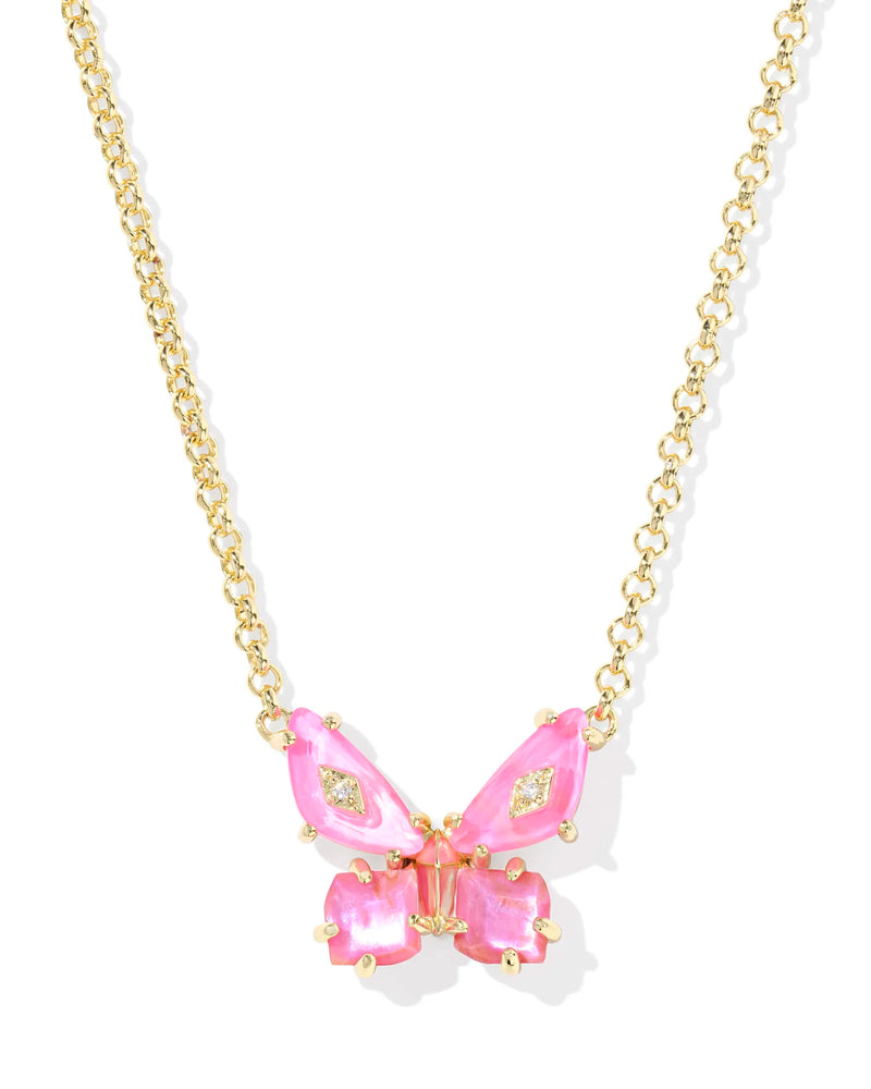 BIANCA BUTTERLY PENDANT NECKLACE