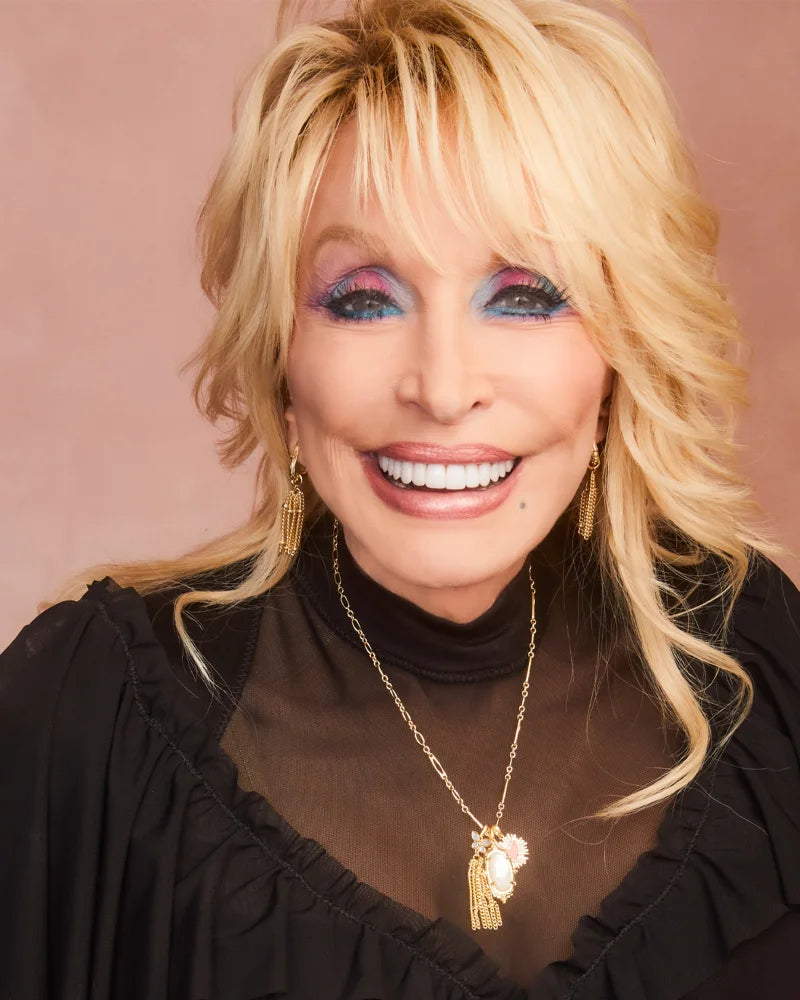 DOLLY PARTON ARI HEART CHARM NECKLACE