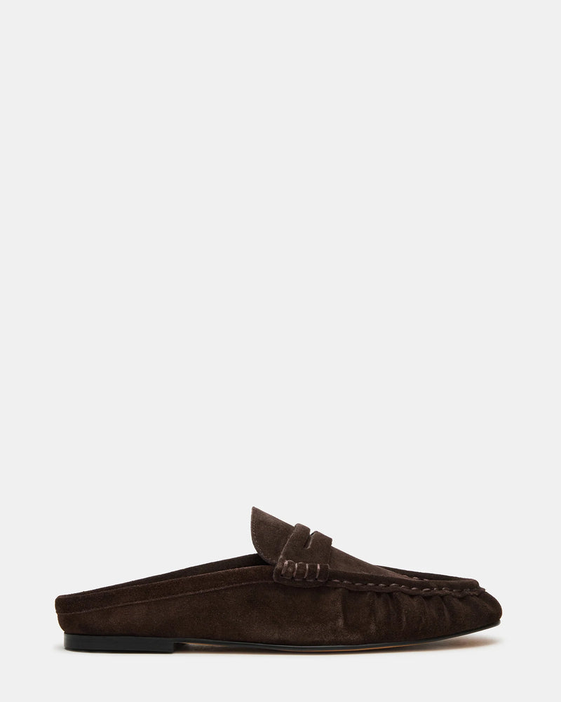 RAFE LOAFER-CHOCOLATE BROWN SUEDE