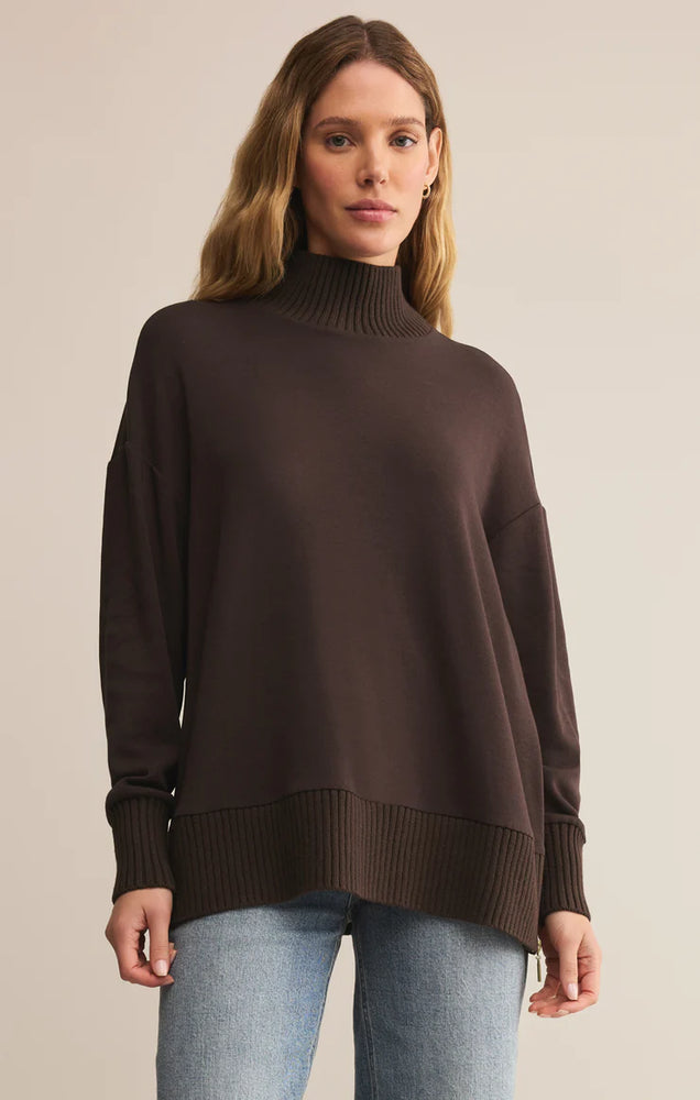 SABLE RIB SWEATSHIRT
