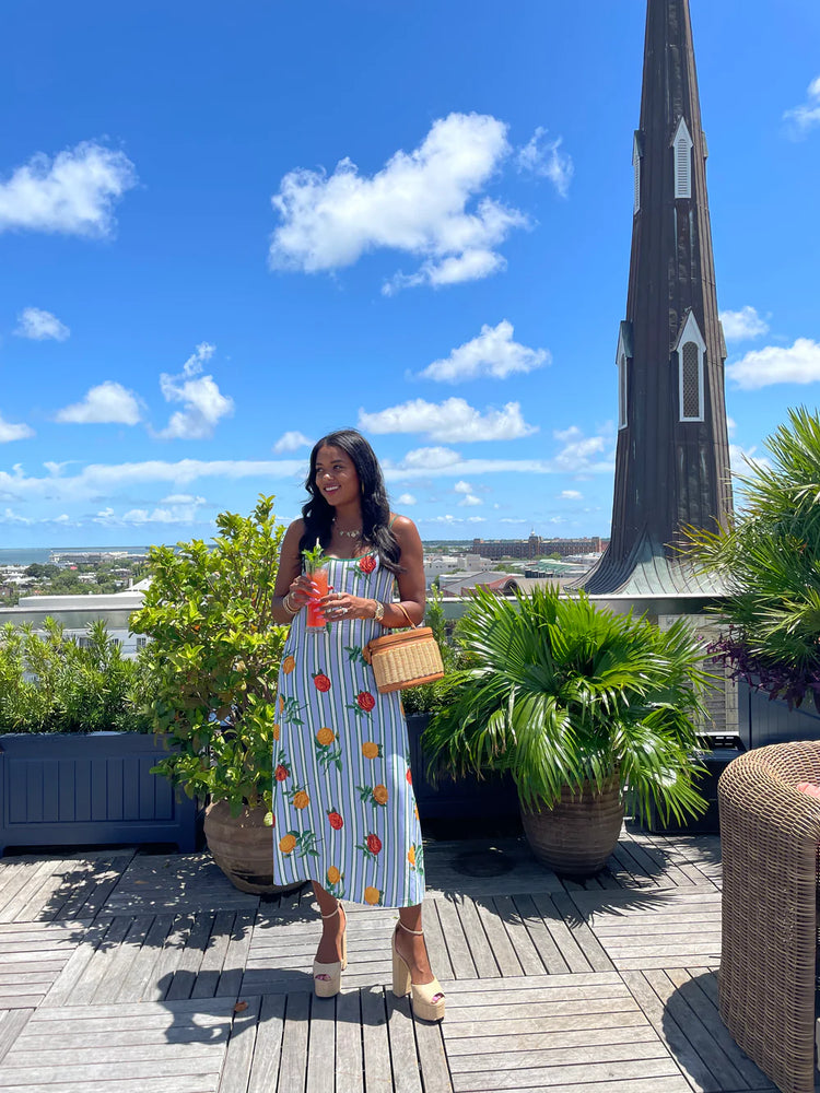 DERBY ROSE SLIP DRESS