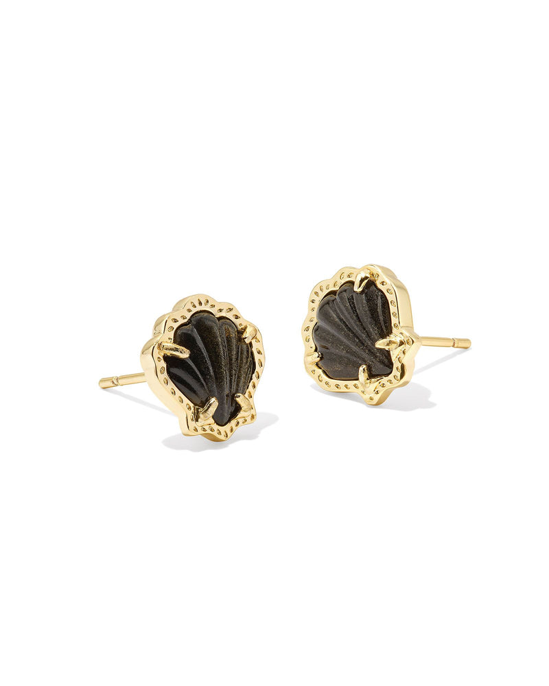 BRYNNE SHELL STUD EARRINGS